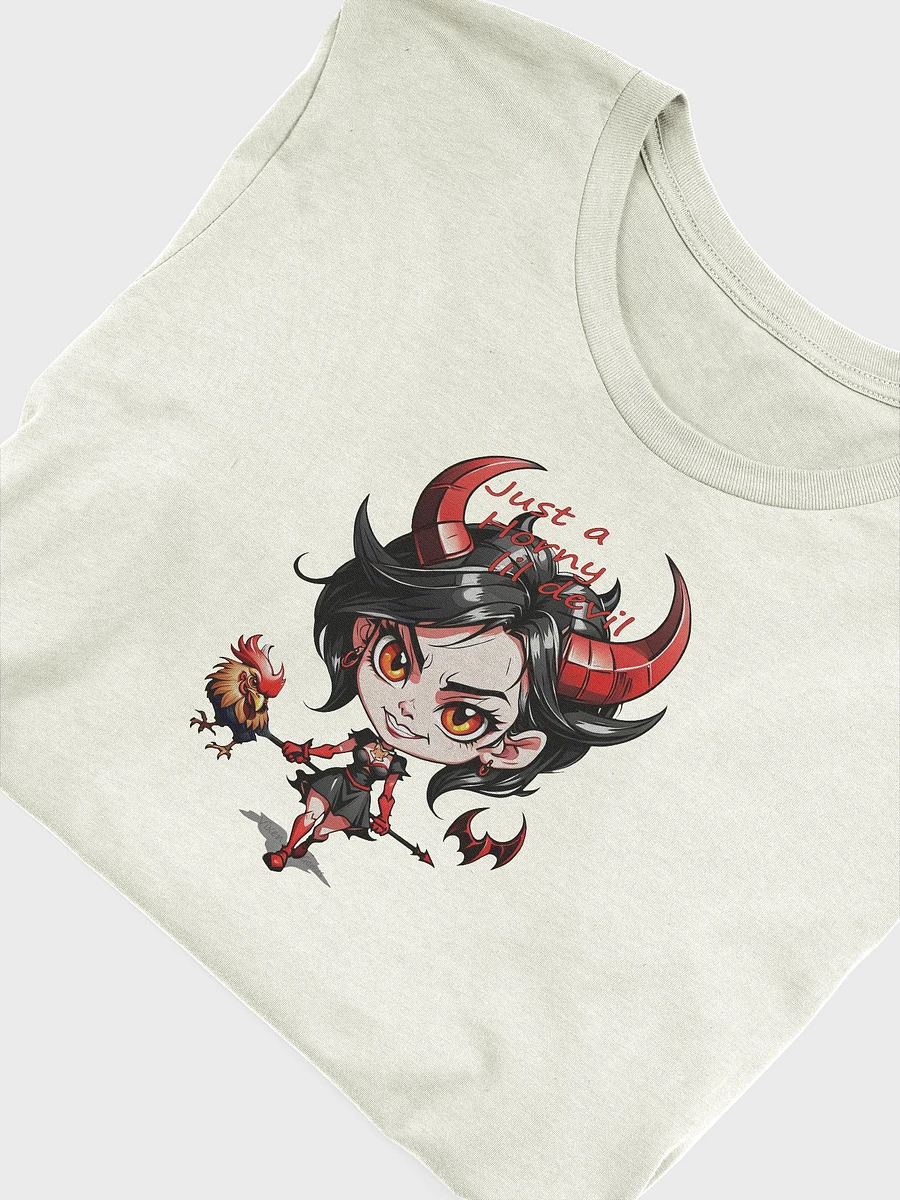 Just A Horny Lil Devil Graphic soft T-shirt product image (47)