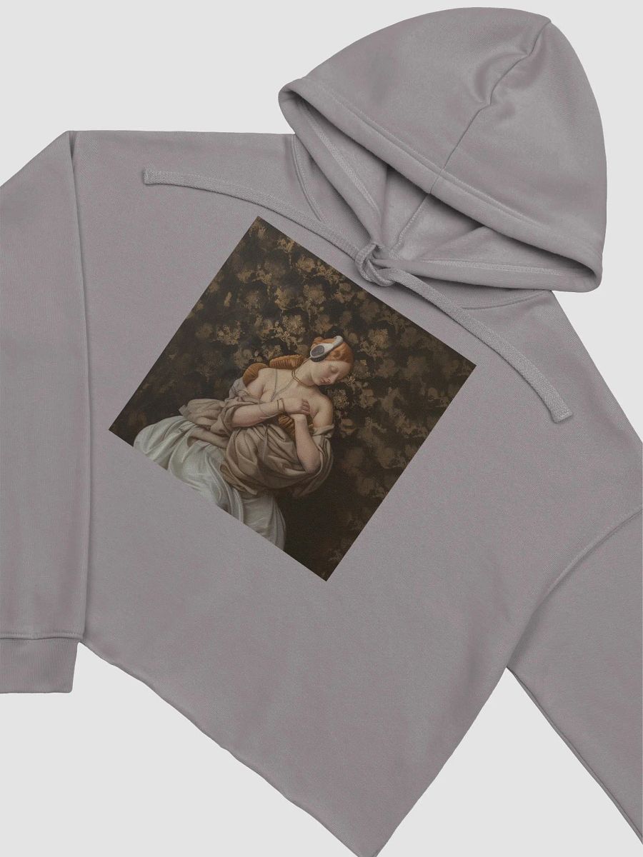 Safe Woman Tarot 9 Of Pentacles Cropped Hoodie product image (6)