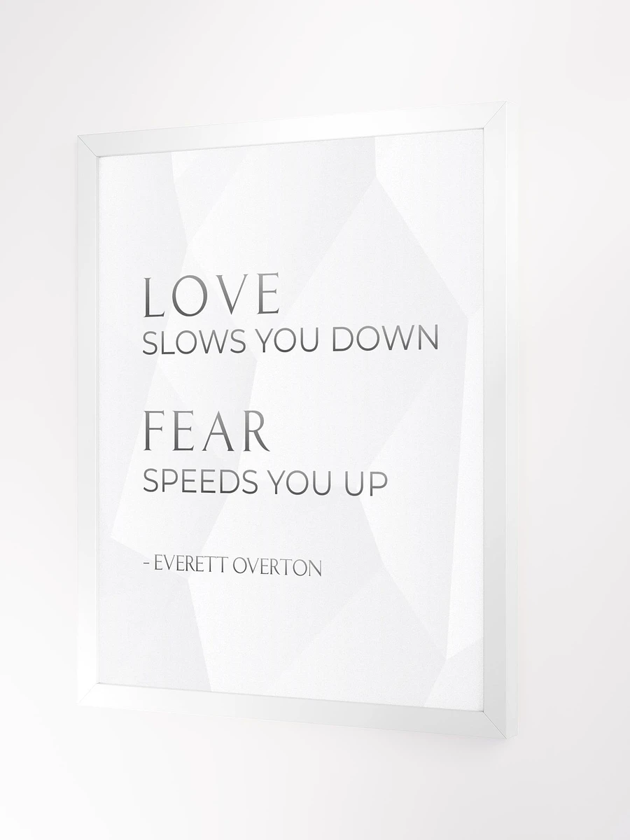 Love Slows You Down Wood Framed Artwork product image (2)