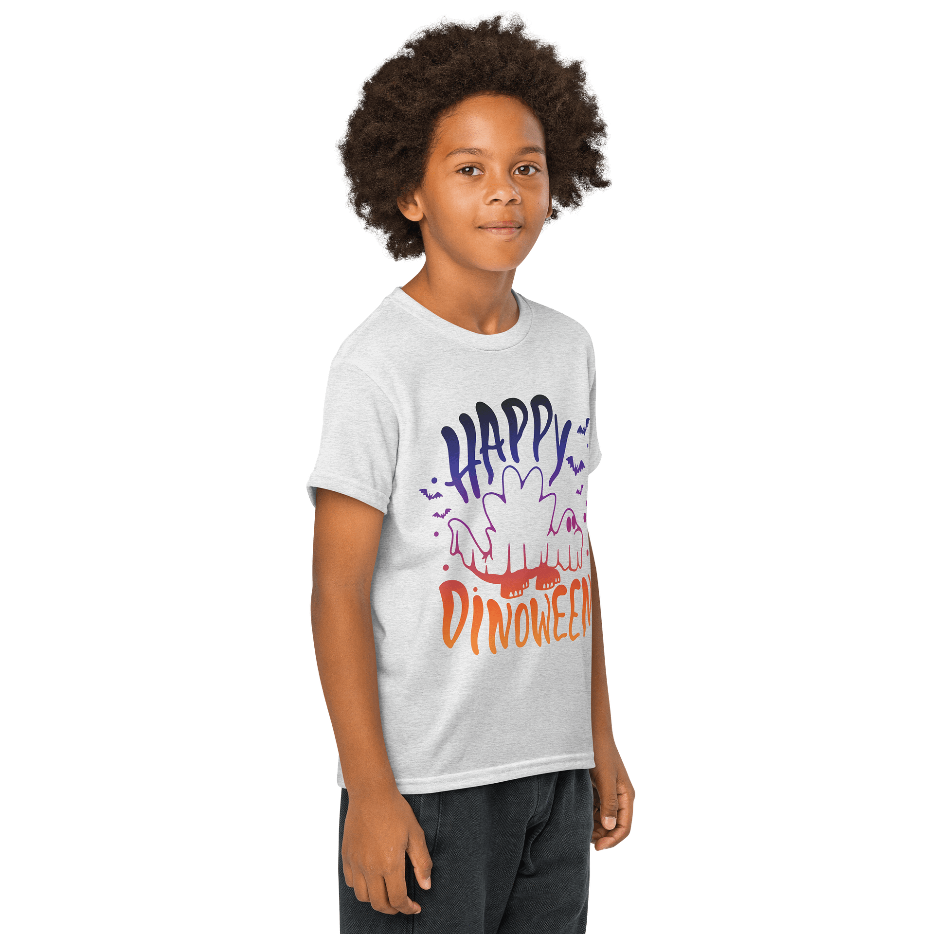 Happy Dinoween Kids Tee product image (2)