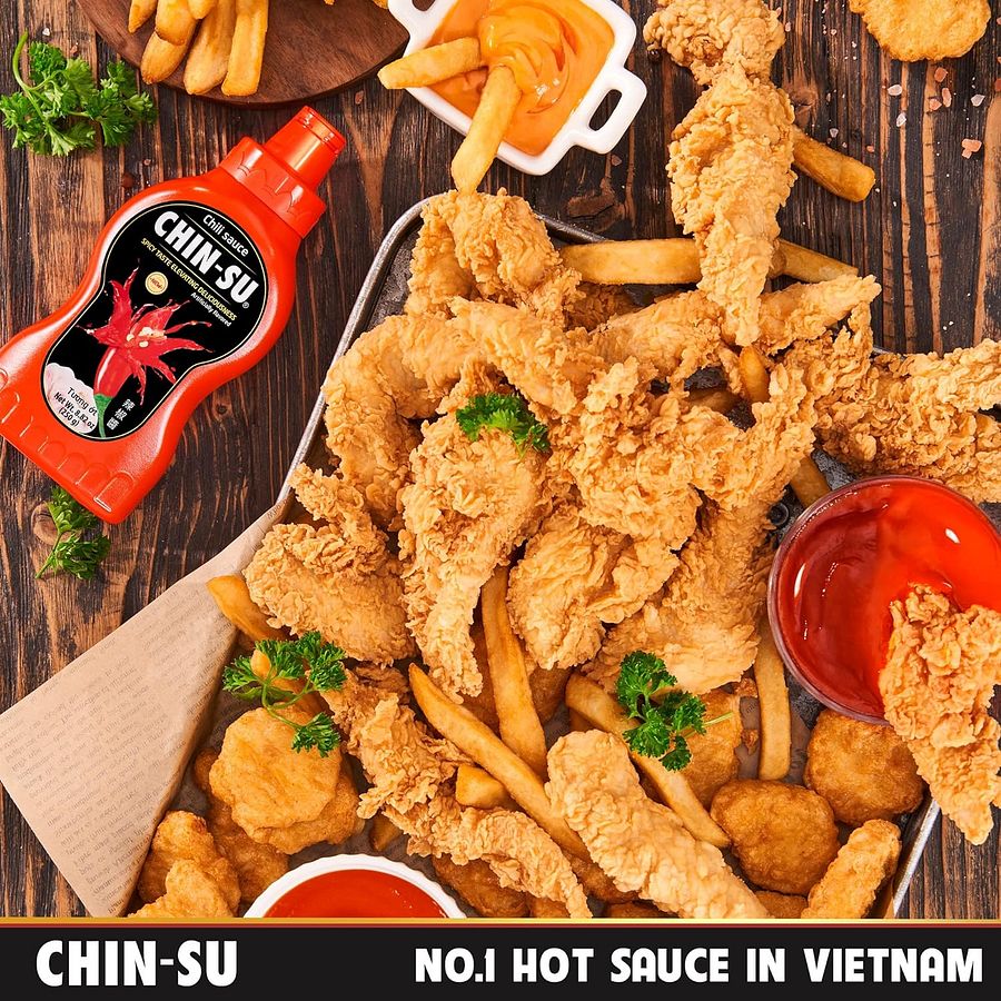 CHIN-SU Sweet Sriracha Chili Sauce Medium Strength 250g product image (2)