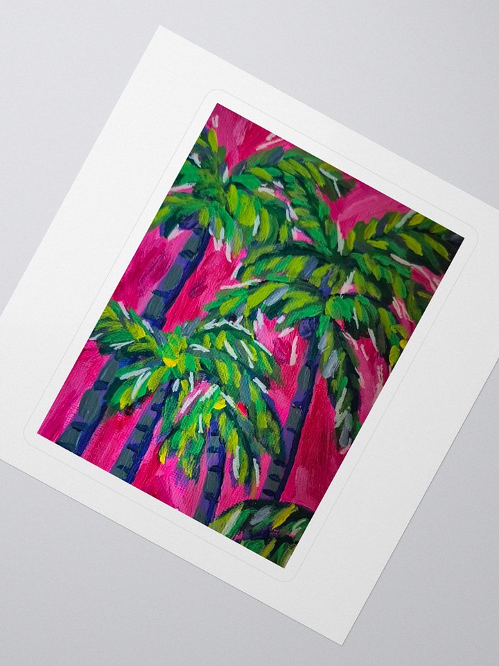 Hot Pink Tropical Palms product image (2)
