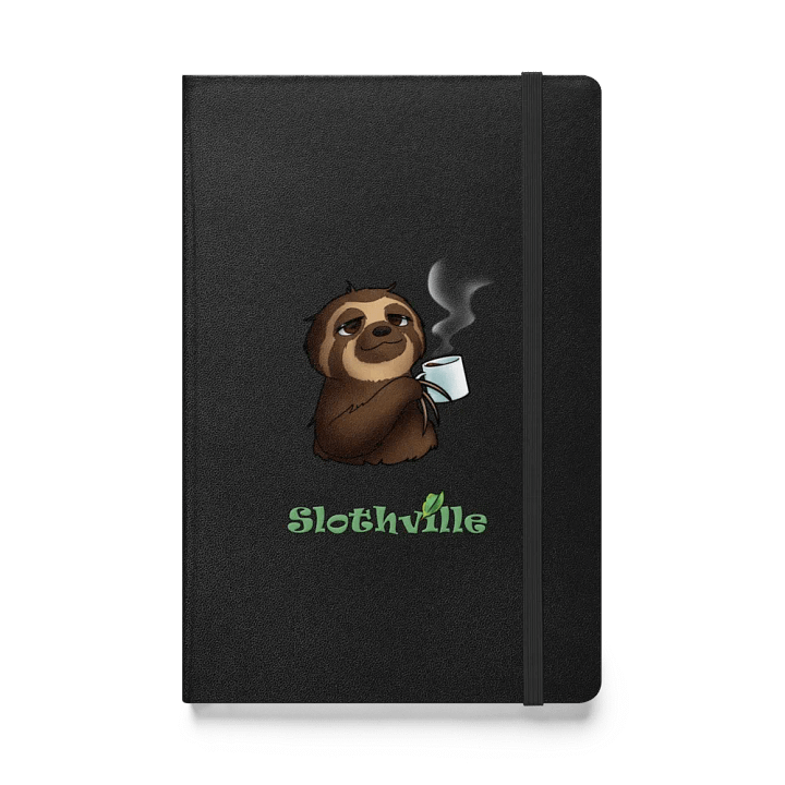Slothville Hardcover Bound Notebook product image (1)