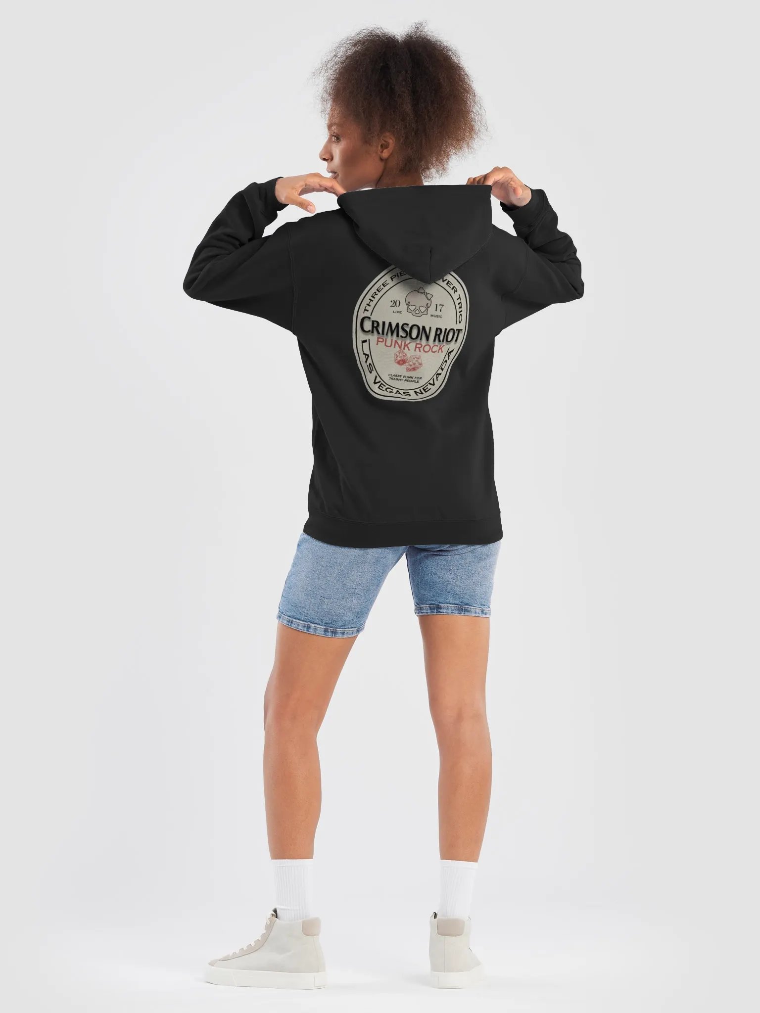 CRIMSON RIOT - BEER LOGO HOODIE product image (5)