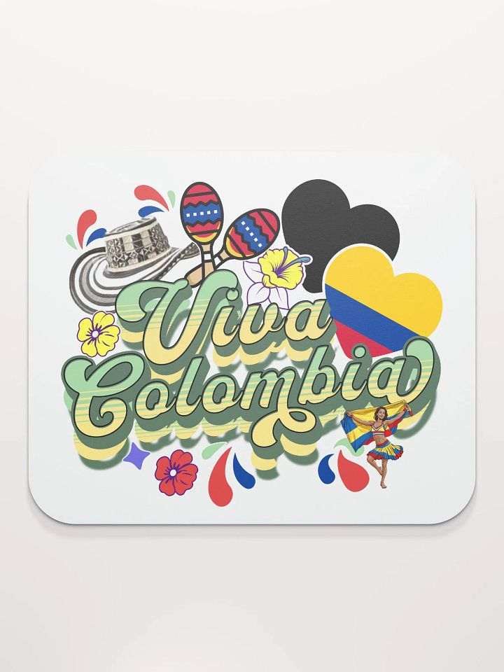 Viva Colombia Mouse Pad product image (2)