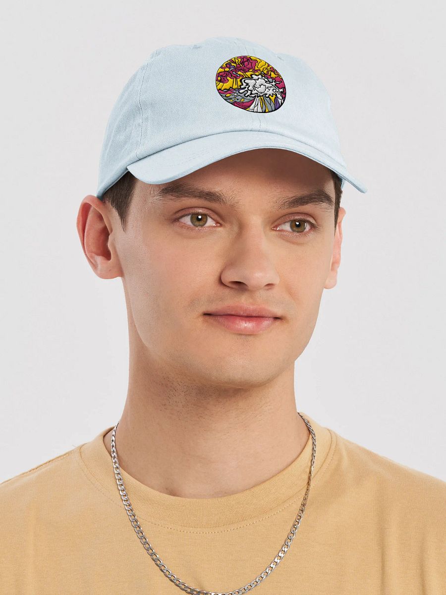Pastel Dreams Adjustable Dad Cap - Wave at Sunset product image (17)