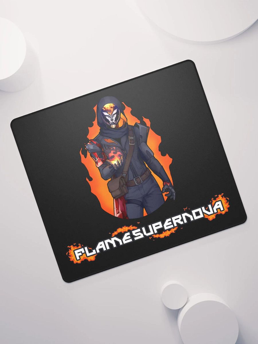 Flame Supernova Gaming Mousepad (Black) product image (7)
