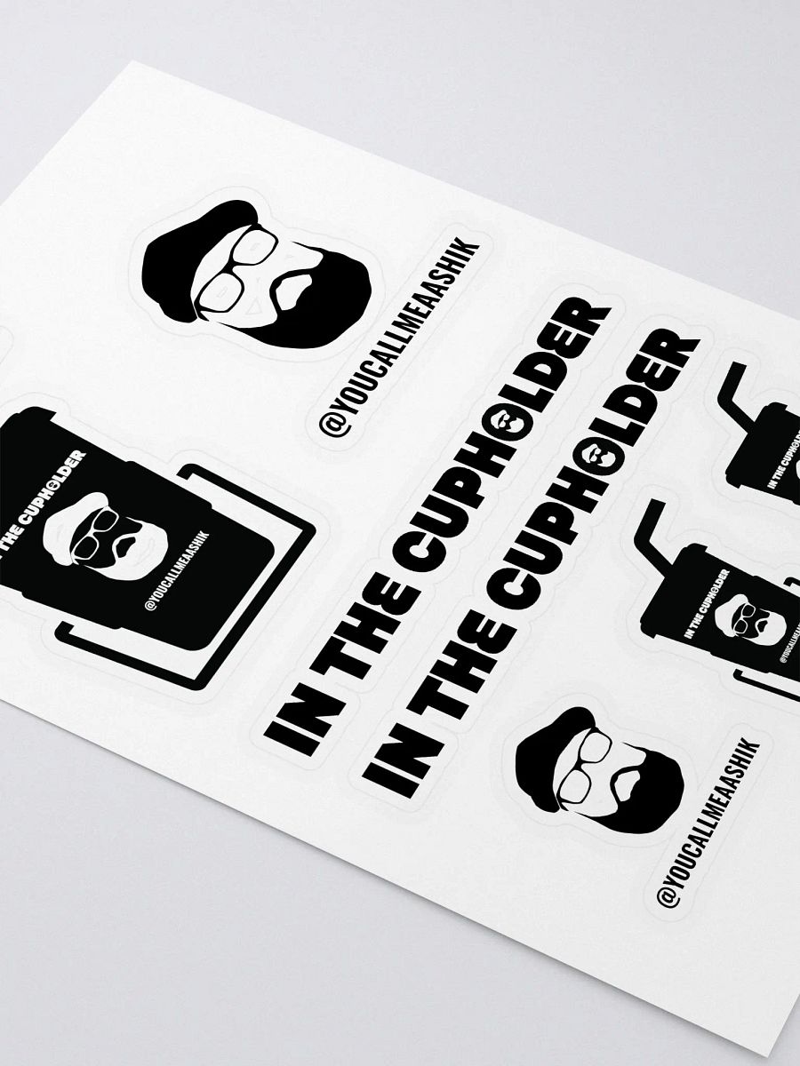 In The Cupholder Sticker Sheet product image (2)