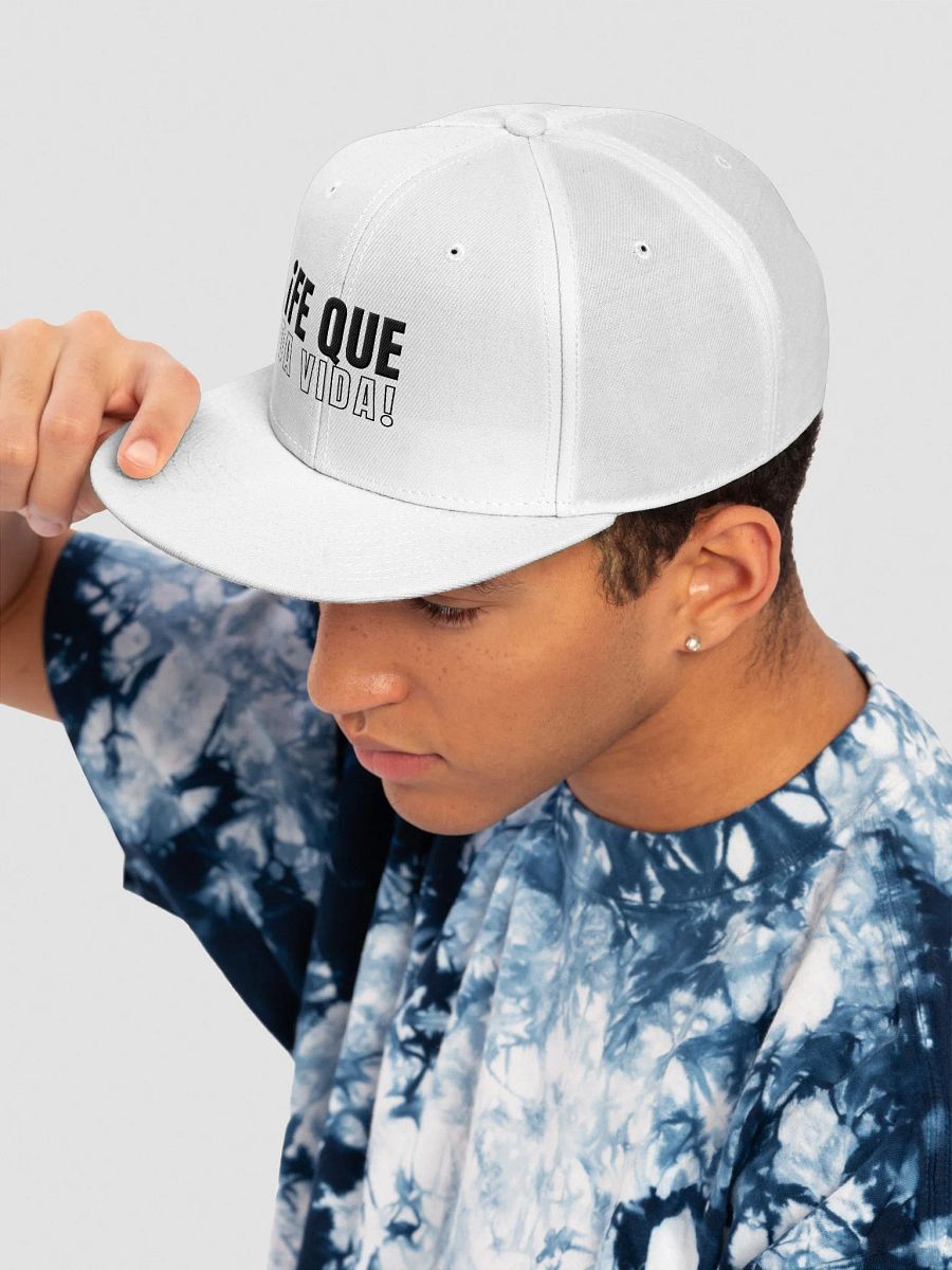 Gorra de mezcla de lana | Fe que da vida product image (7)