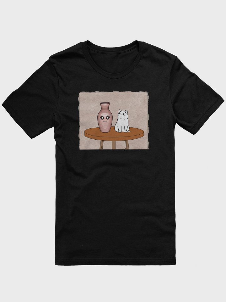 Cat and Vase - T-Shirt product image (1)