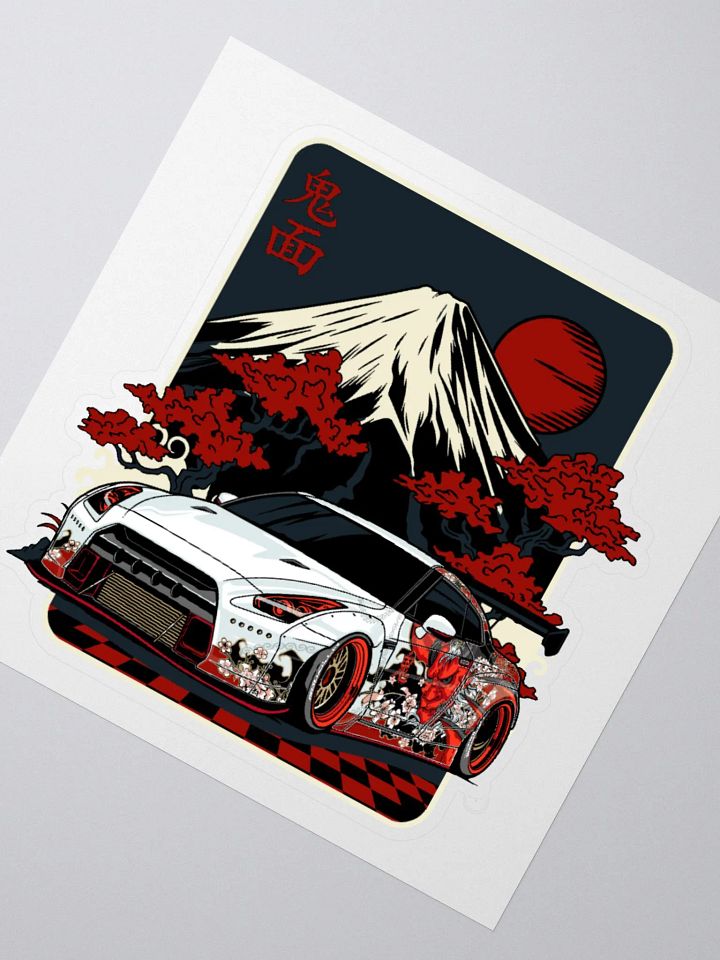 Oni Mask Sticker product image (2)