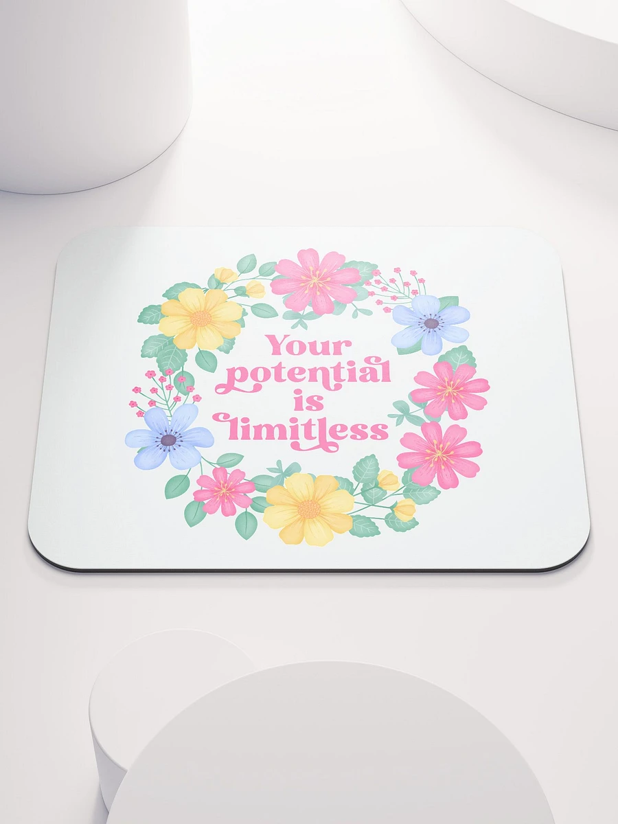 Your potential is limitless - Mouse Pad White product image (3)