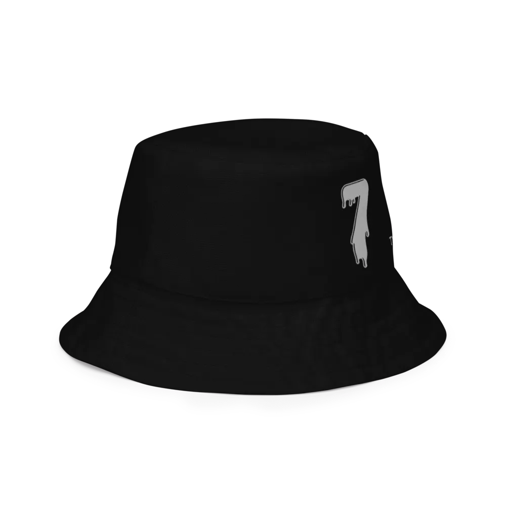 Melting Number 7 Reversible Bucket Hat product image (10)