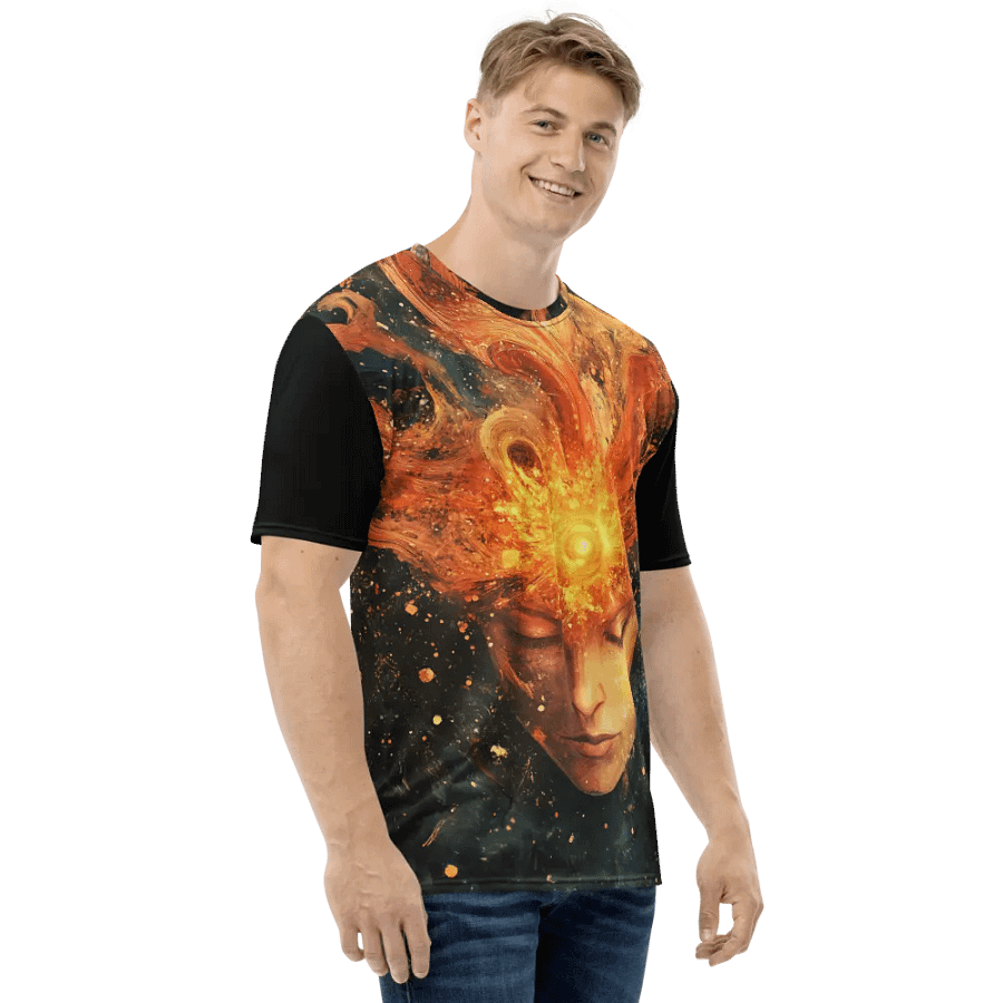 Cosmic Serenity All-Over Print T-Shirt product image (3)