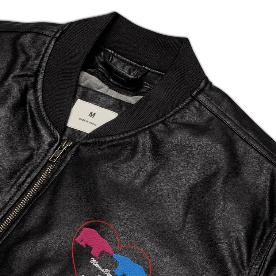 Mama & Papa Bear Unisex Bomber Jacket product image (8)