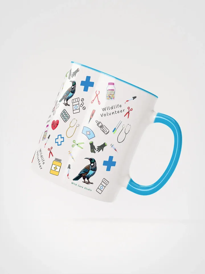 Wildlife Volunteer Tui Ceramic Mug product image (2)