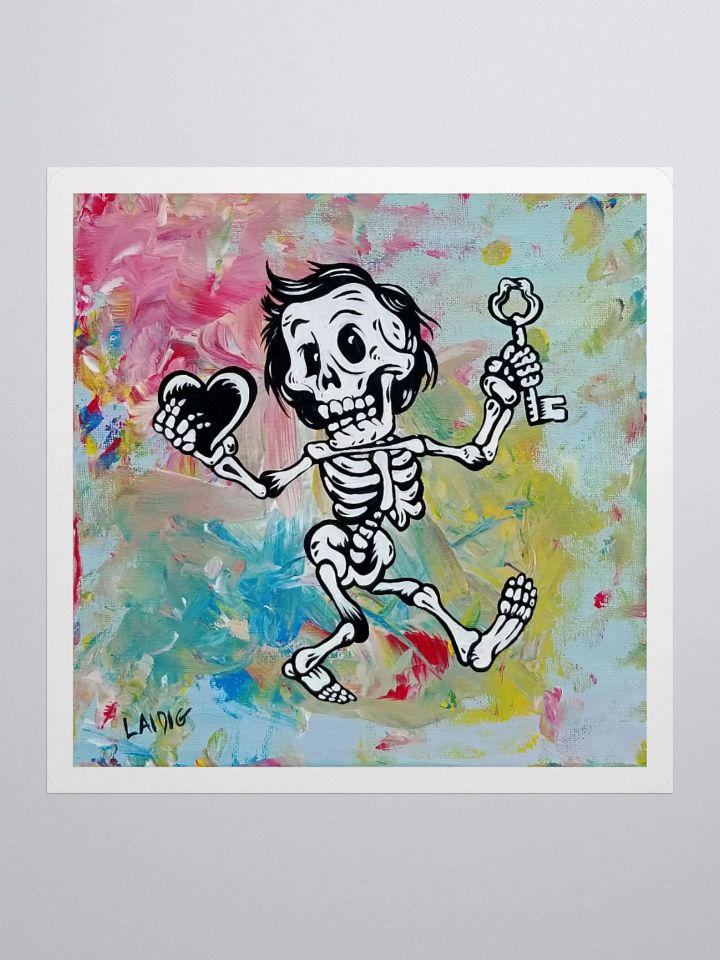 Got your heart Mr. Bone Daddy vinyl sticker product image (3)