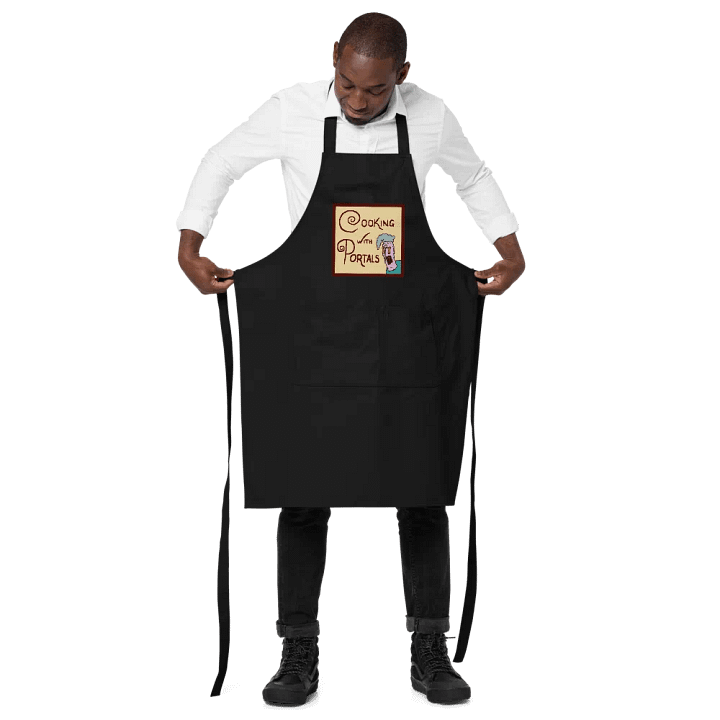 Cooking With Portals | Apron product image (2)