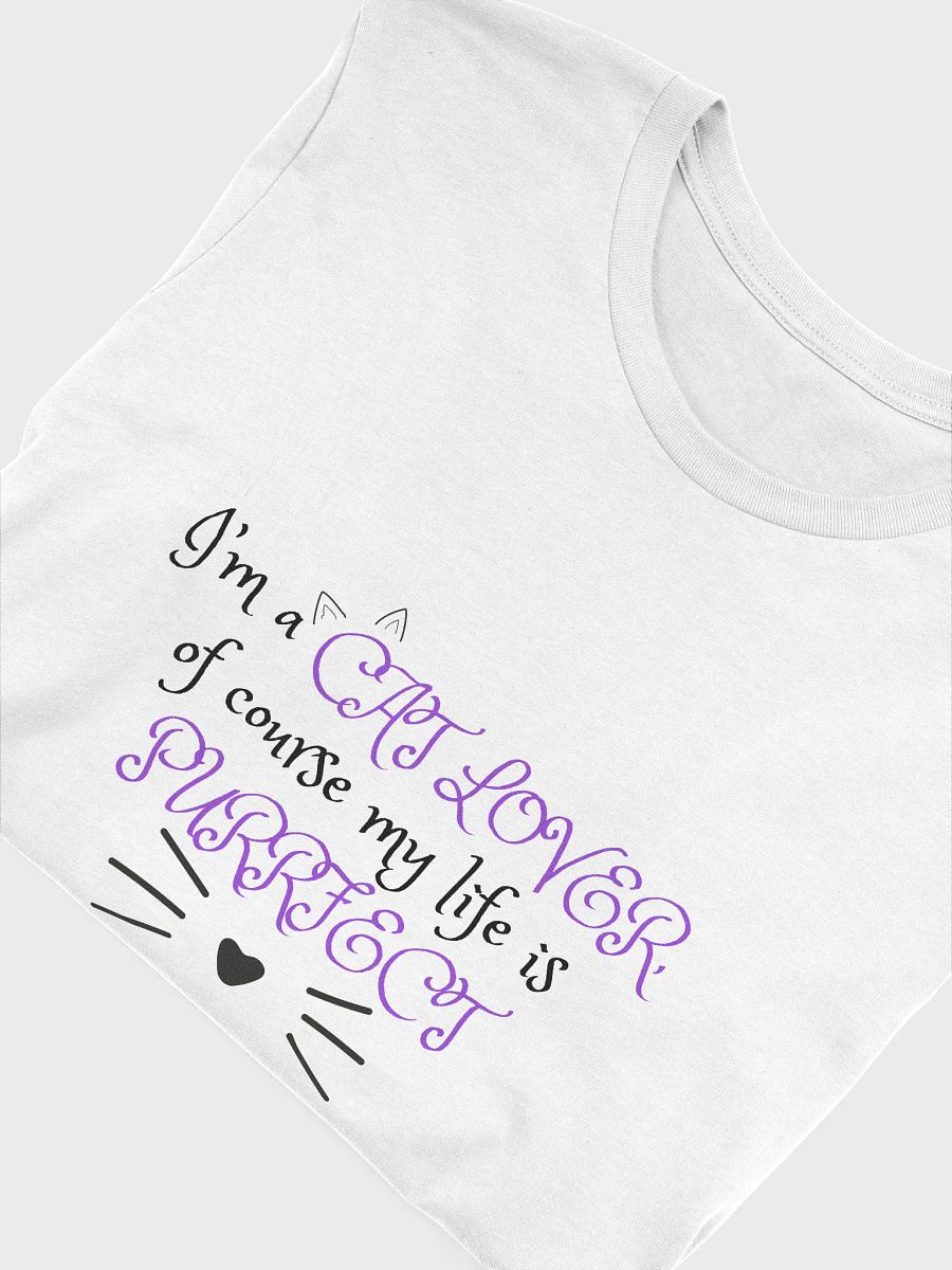 Purrfect Cat Lover Tee product image (5)