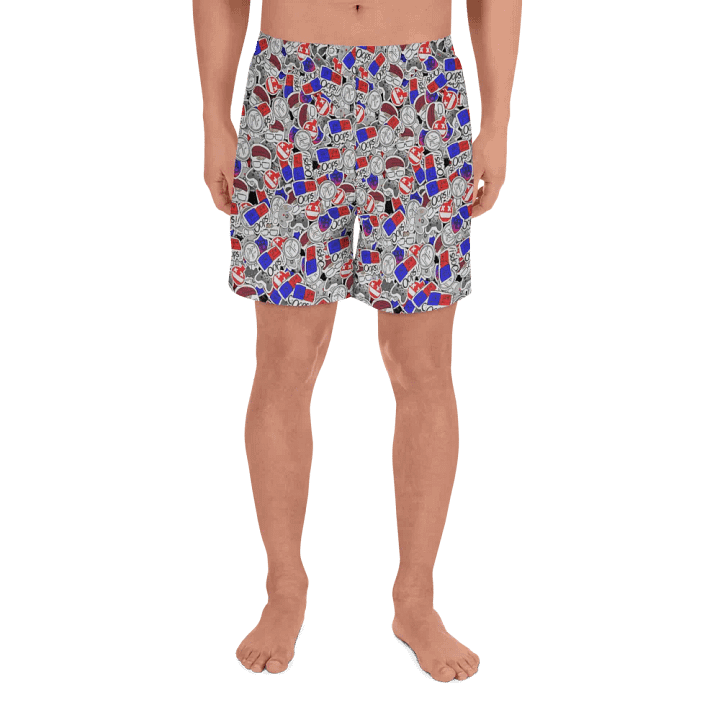 Sticker-Bomb Athletic Shorts product image (2)