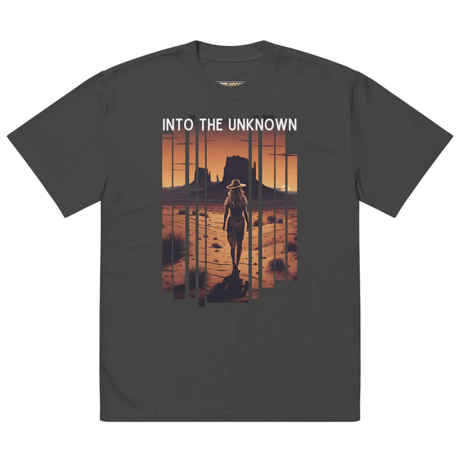 Into the unknown unisex faded tee product image (5)