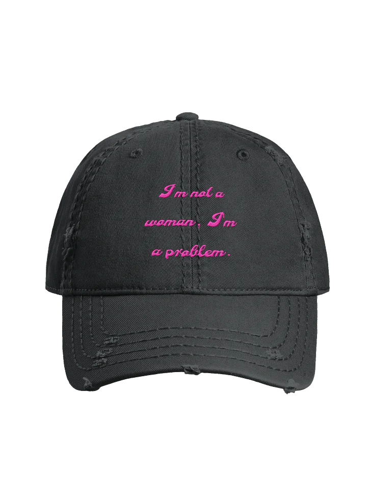 I'm not a woman I'm a problem Vintage Statement Cap product image (1)