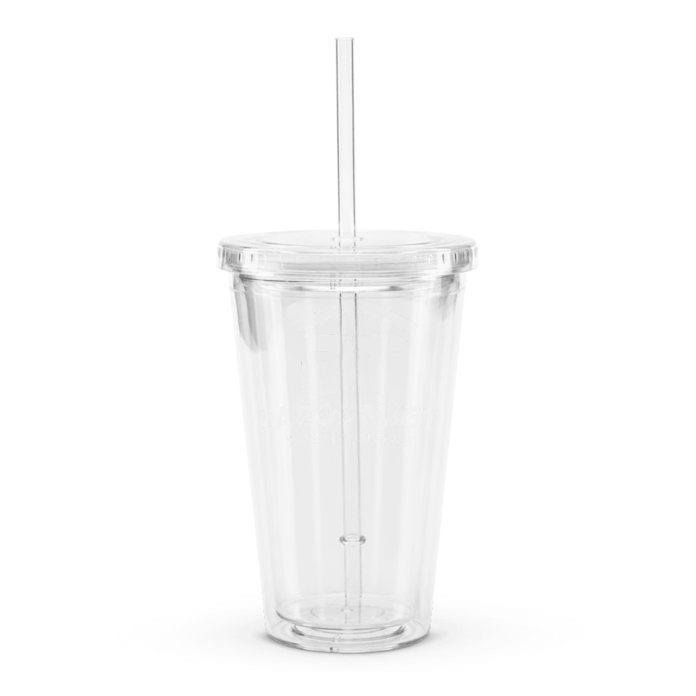 Team Goran Double Wall Clear Plastic Tumbler (16 oz) product image (2)