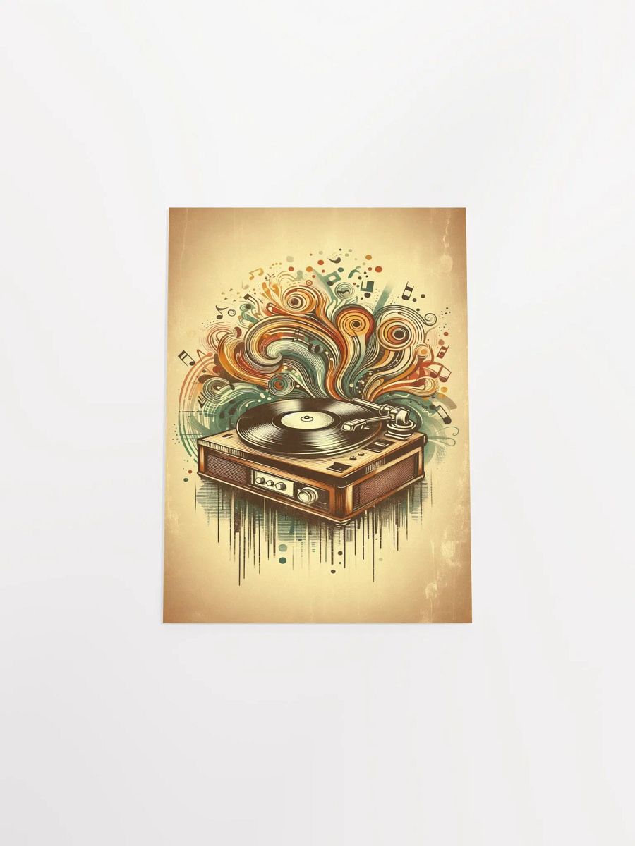 Swirling Melodies Enhanced Matte Poster product image (2)