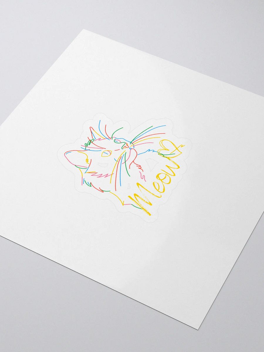 Whimsical Meow Cat Stickers product image (3)