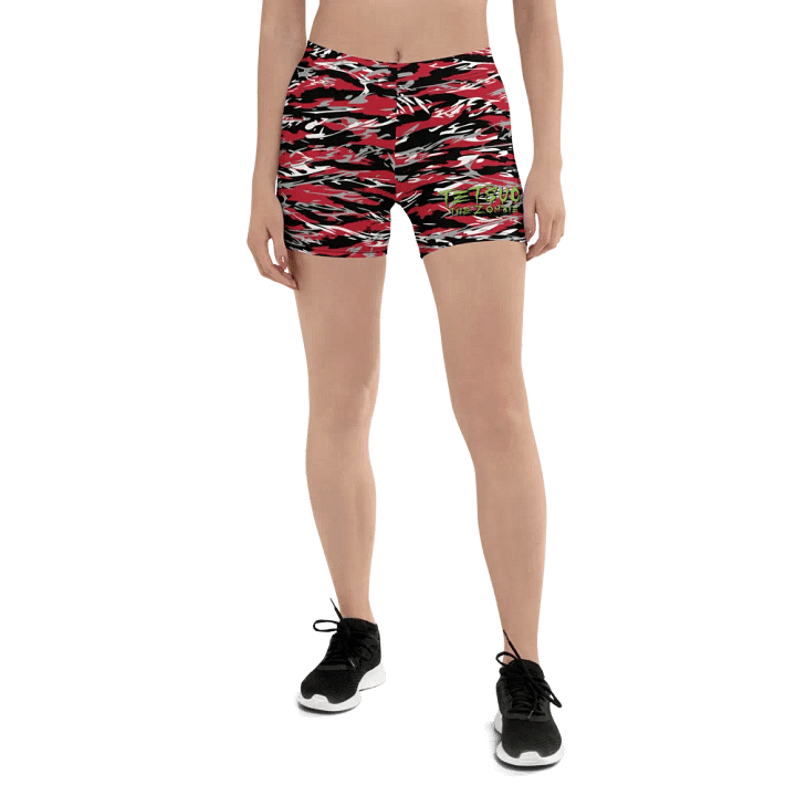 Blood Camo Bike Shorts product image (1)