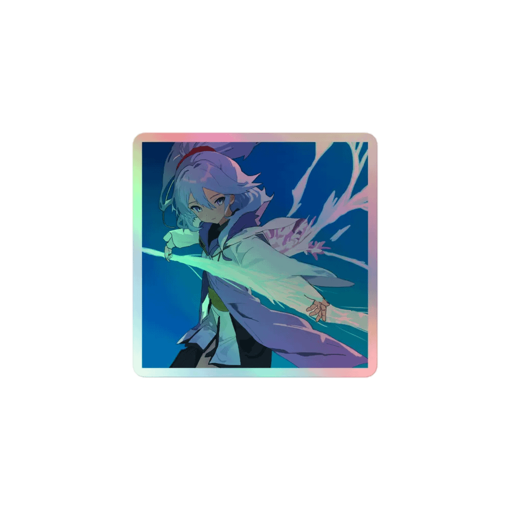 Sorceress shiny sticker product image (1)