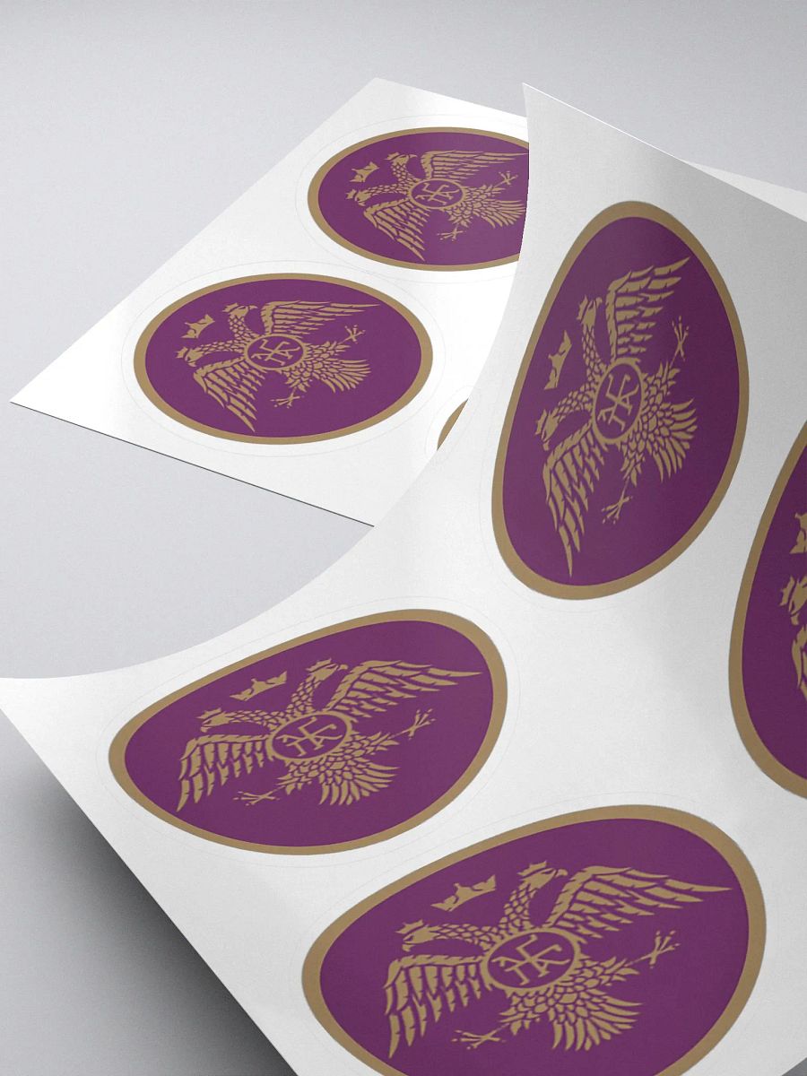 ΑΥΤΟΚΟΛΛΗΤΑ ΜΕ ΤΟ ΣΗΜΑ ΤΗΣ BYZANTIUM OF CARDIFF product image (4)
