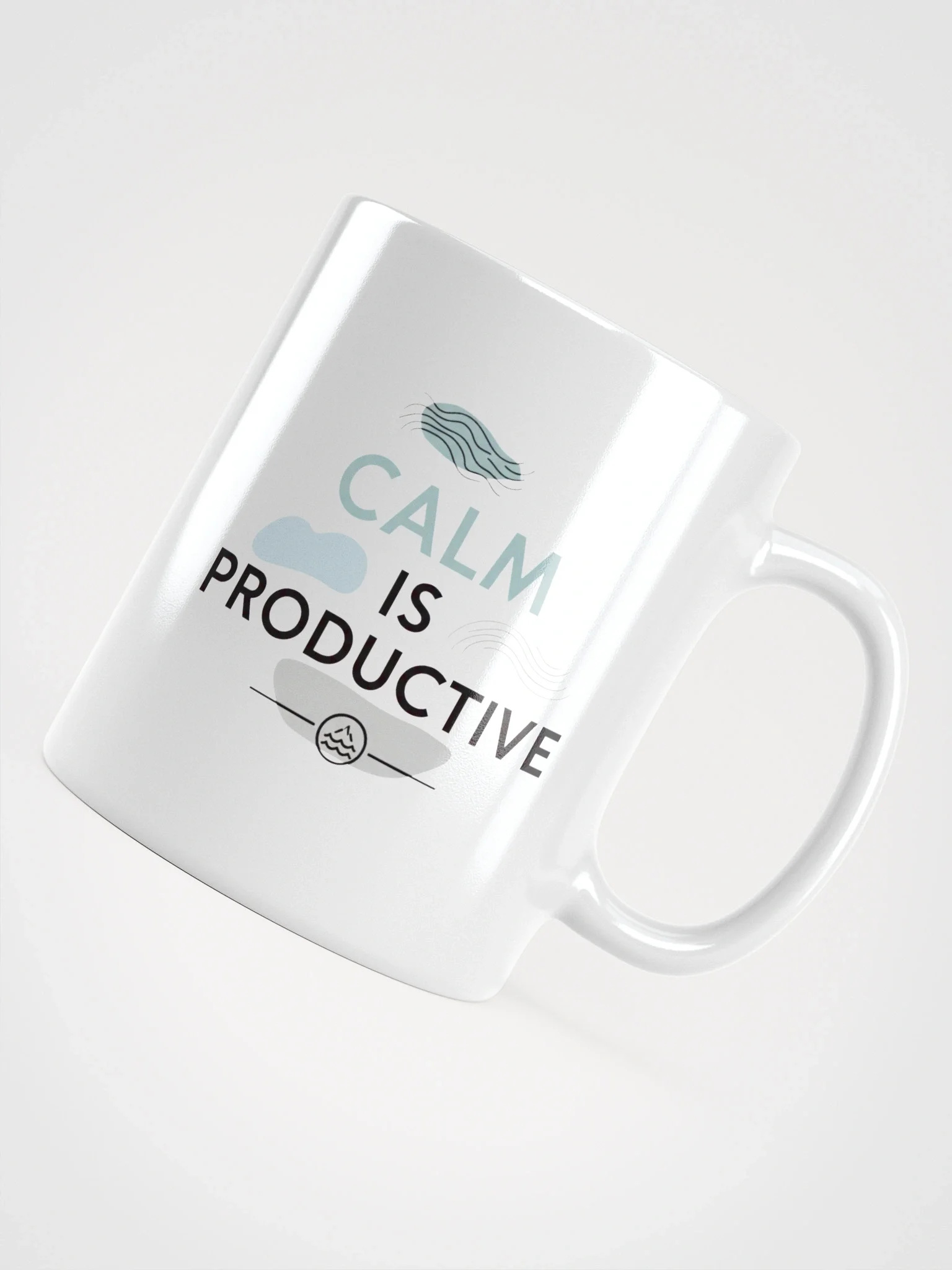 Calm Is Productive Mug – Motivational Coffee Cup for Stress Relief & Focus | Perfect Gift for Work & Home product image (5)