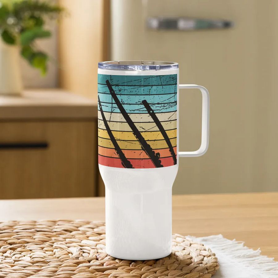 Abstract Flute Stainless Steel Travel Mug - Alto product image (11)