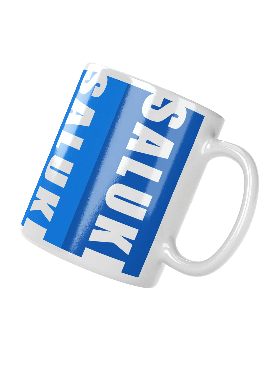 Saluki Blue Gradient Modern Chic Small Mug product image (5)