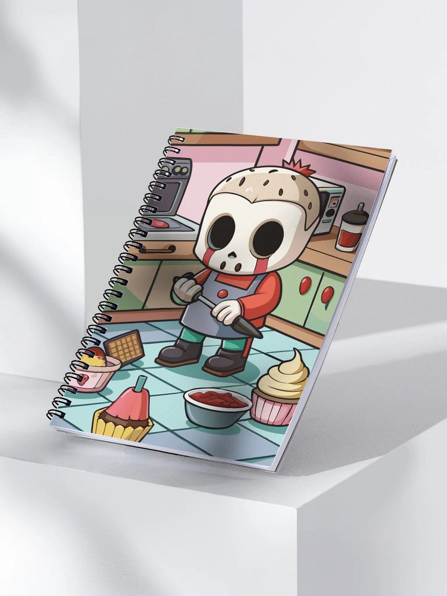 Sweet Nightmares – Chibi Slasher Baking Spiral Notebook product image (3)