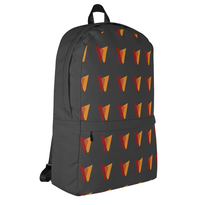 We Bodyboard Autumn Logo // Patterned Logo Backpack product image (1)