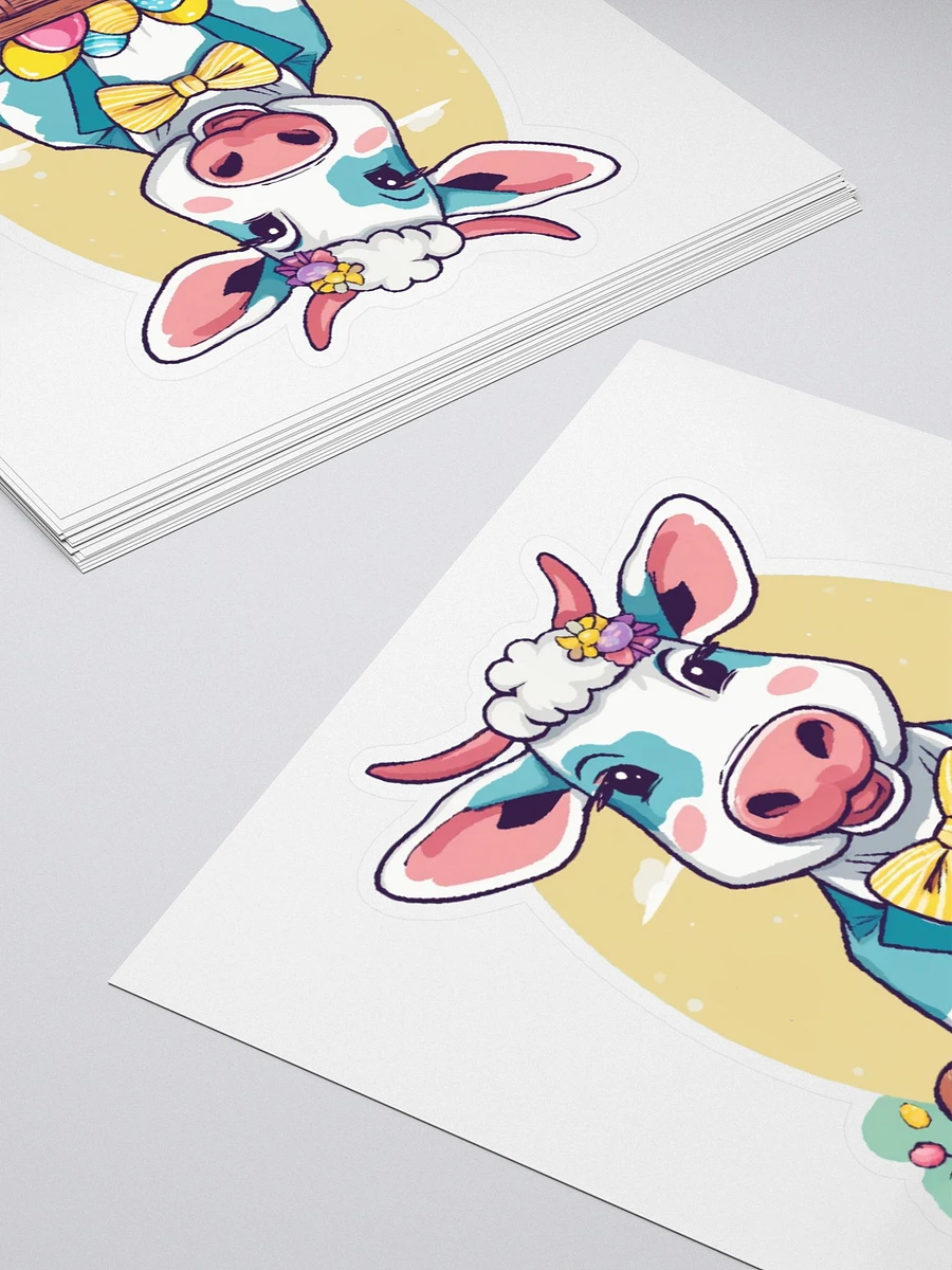 Easter Cow Sticker product image (5)