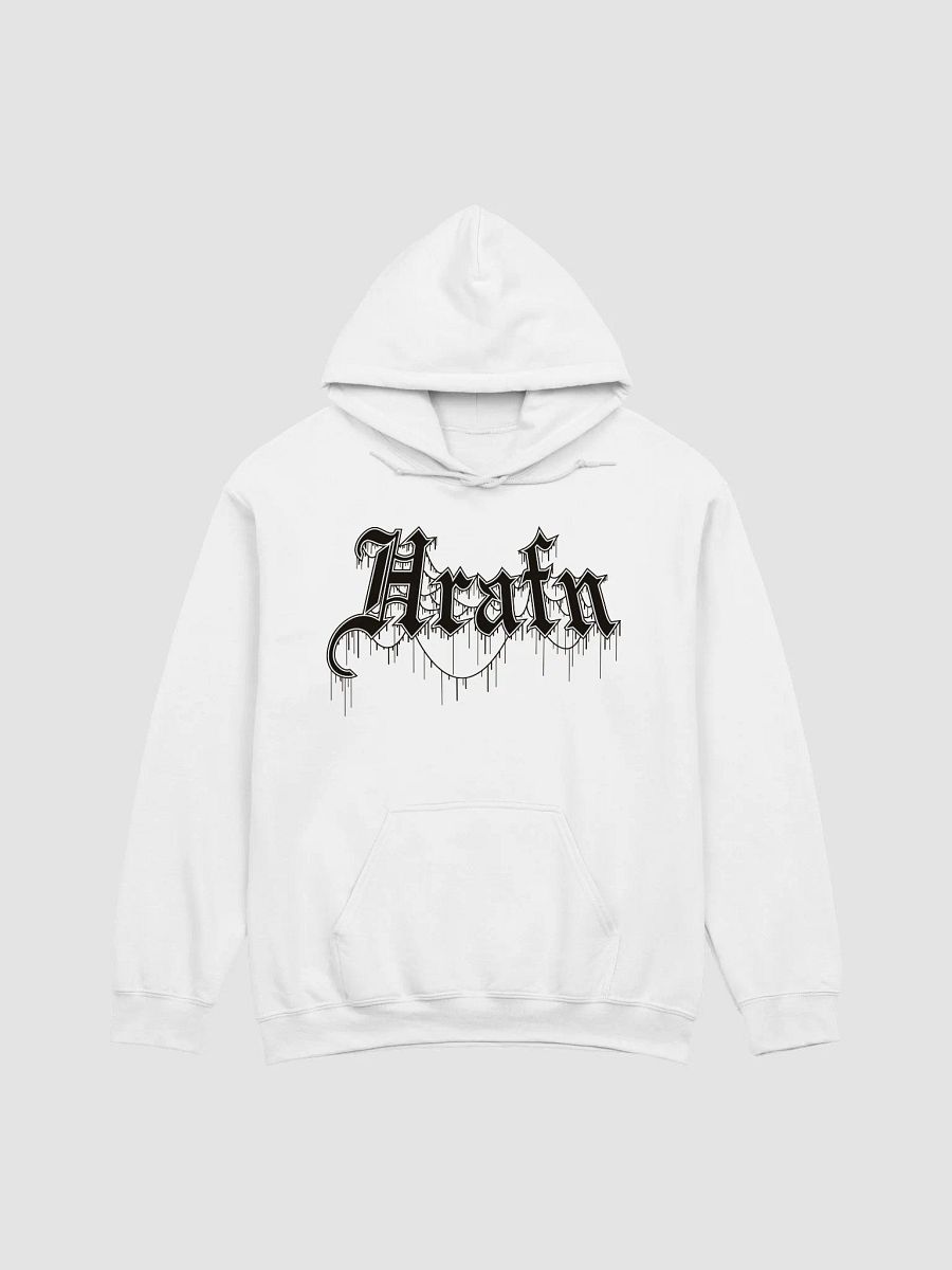 Hrafn Gothic Black Logo Hoodie product image (1)