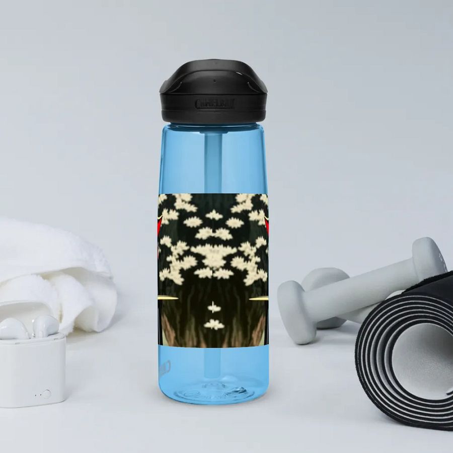 "Spring" Symmetrical Warrior Anime Water Bottle product image (12)