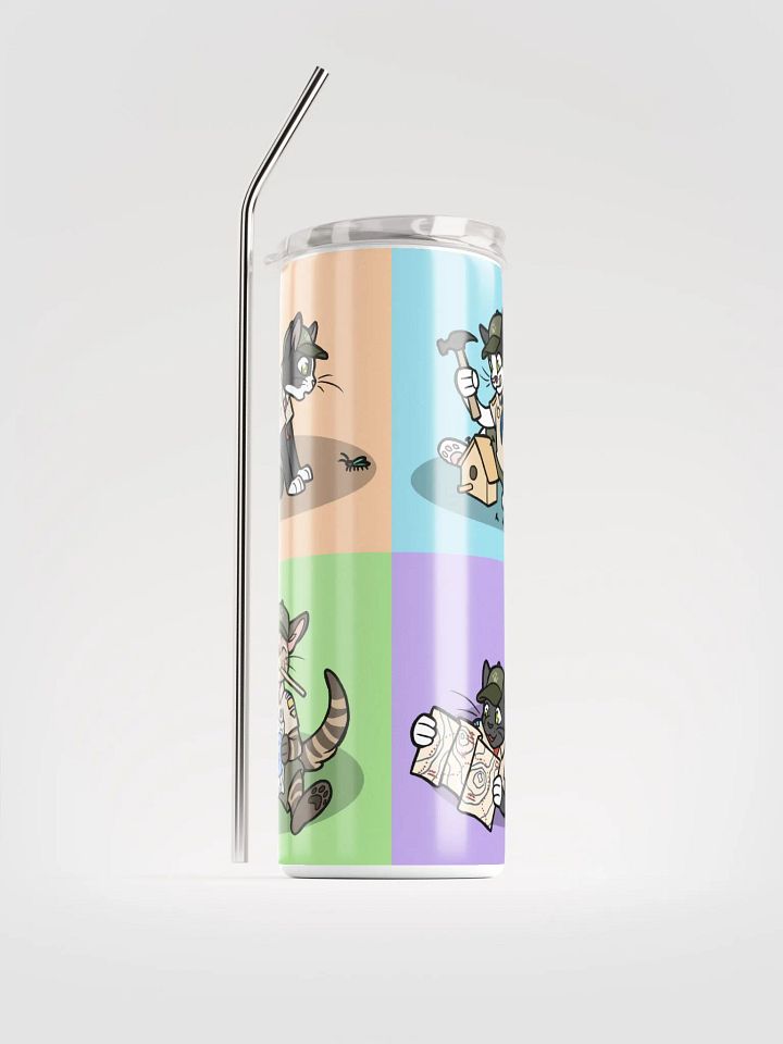 Goop Troop 4-Panel Straw Tumbler product image (1)