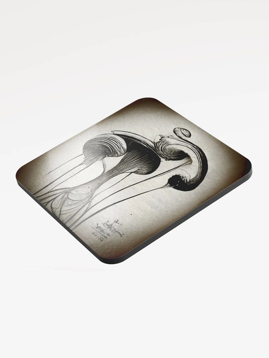 Mystical Mushroom Glossed Coaster product image (3)