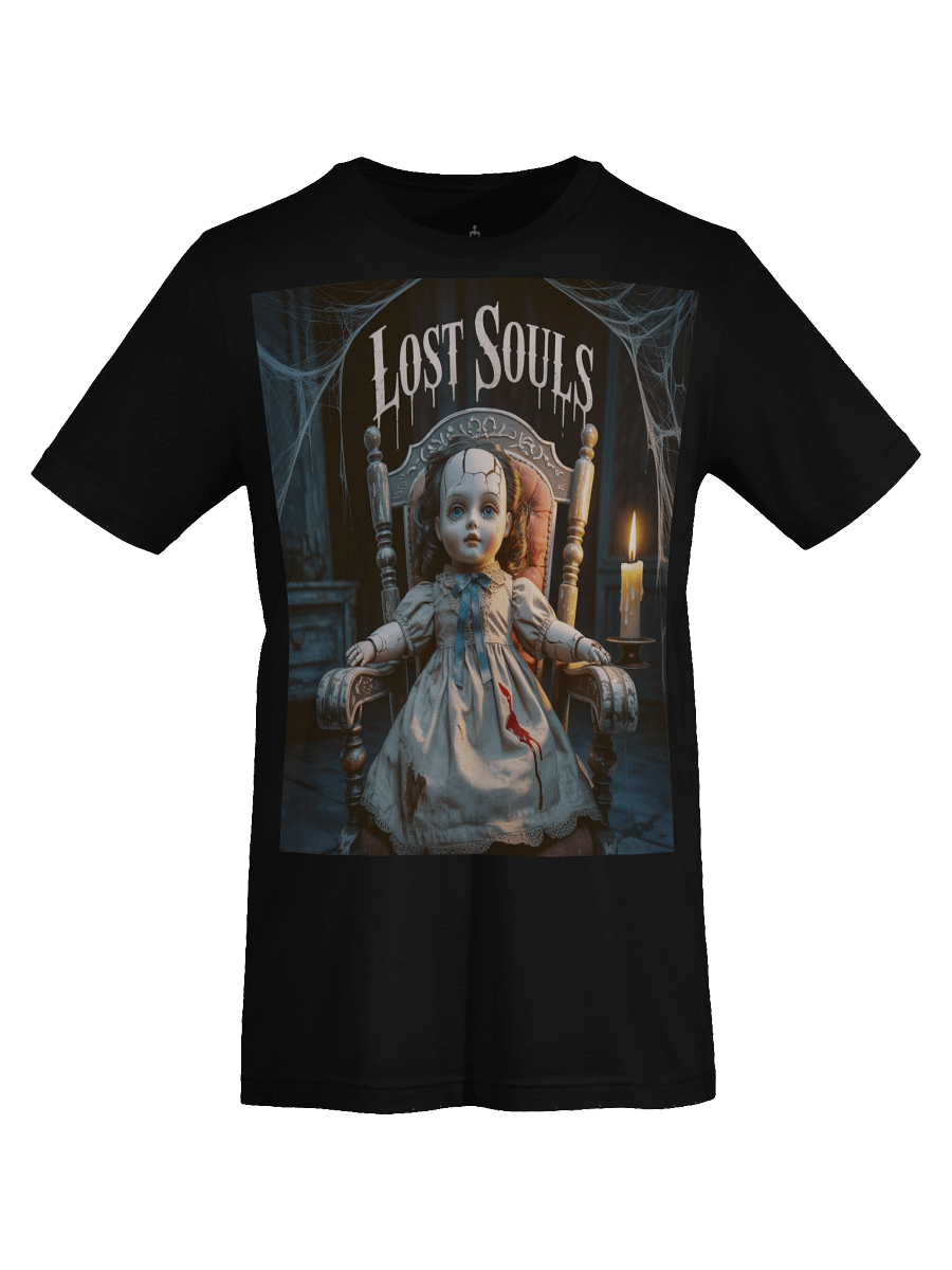 Lost Souls Unisex Supersoft T-Shirt by Midnight Veil Designs - Gothic Black, Red & More product image (7)