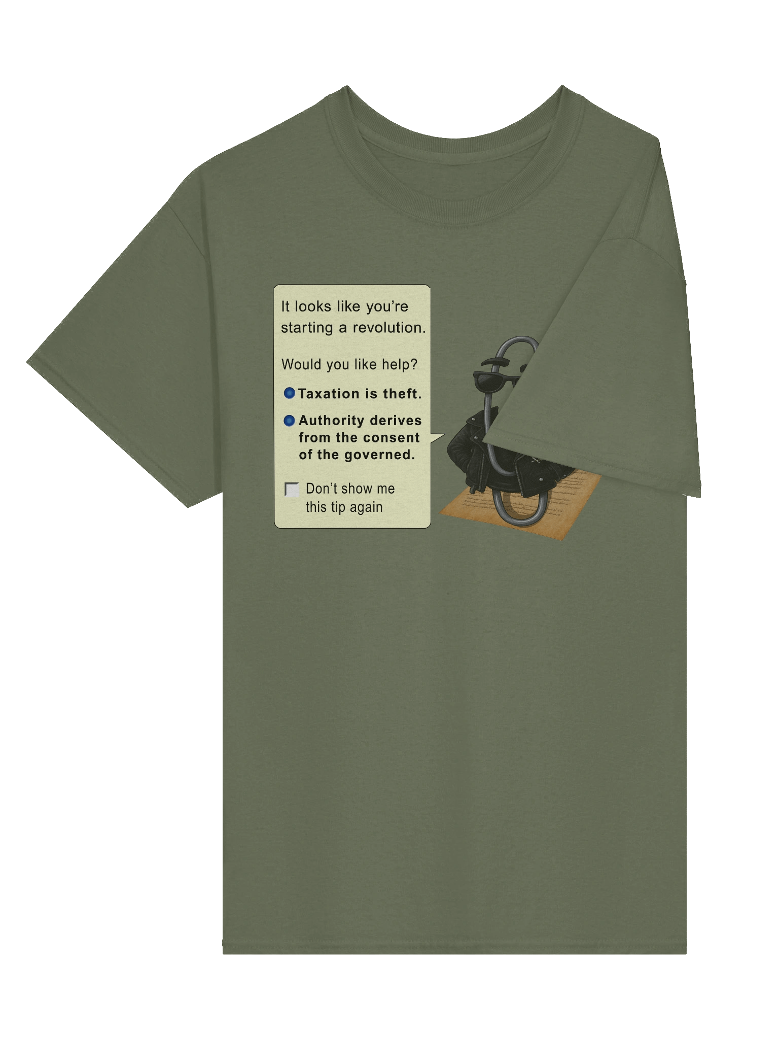 Clippy Revolution Tee product image (3)