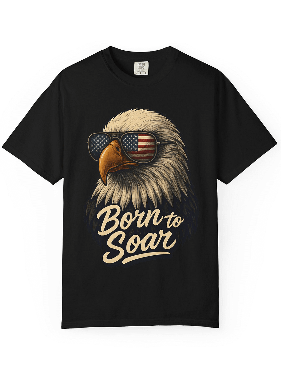 Born to Soar Bald Eagle Sunglasses T-Shirt product image (10)