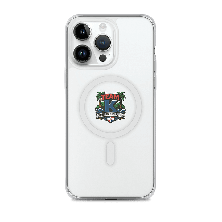 TEAM K Dominican Republic Clear Case for iPhone product image (2)
