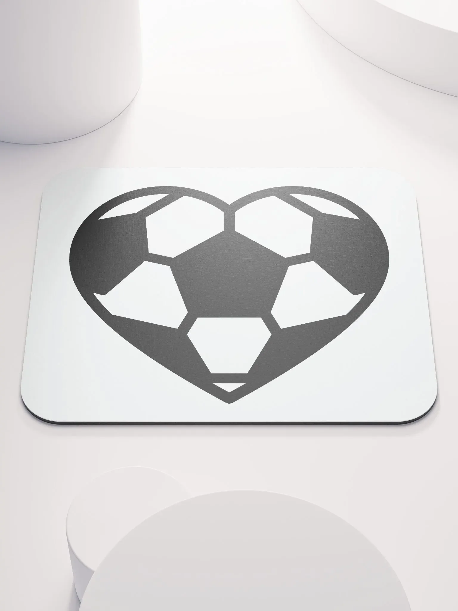Soccer Love Mouse Pad product image (1)