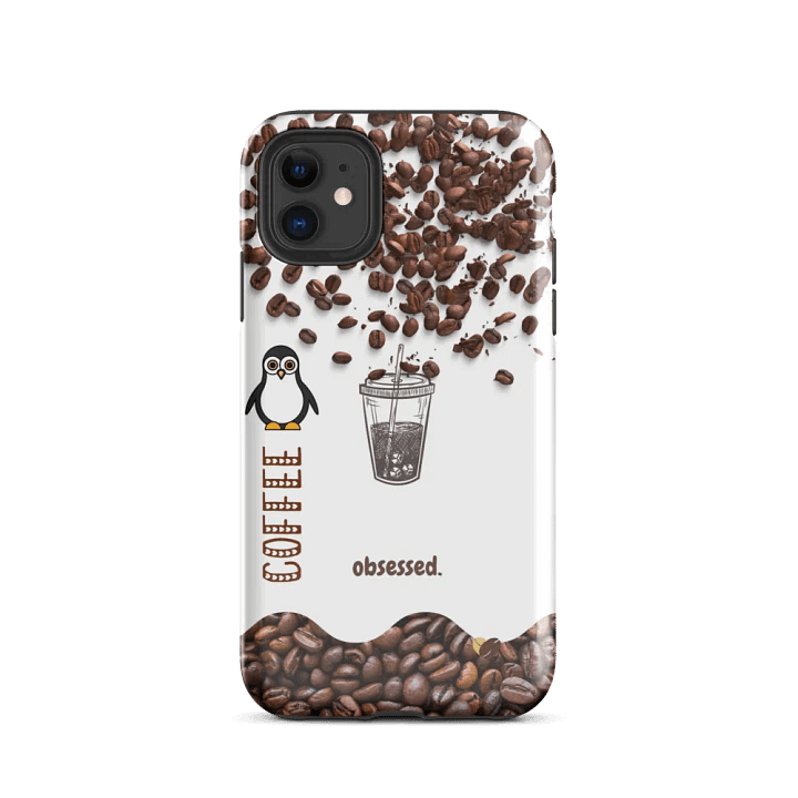 Coffee iPhone Case I Aesthetic Coffee Bean I Phone Cover for Coffee Lovers I MAGSAFE COMPATIBLE product image (1)