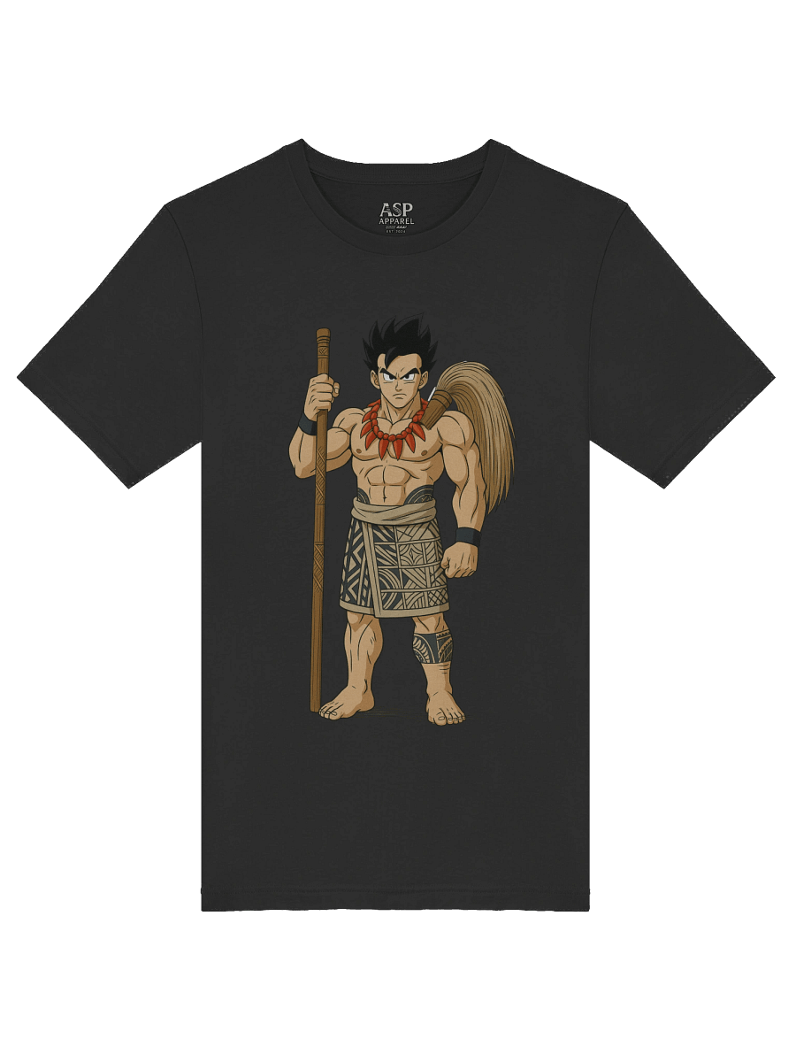 Epic Anime-Inspired Samoan Matai Warrior – Traditional Polynesian Pe‘a Tattoo & Fue Art product image (41)