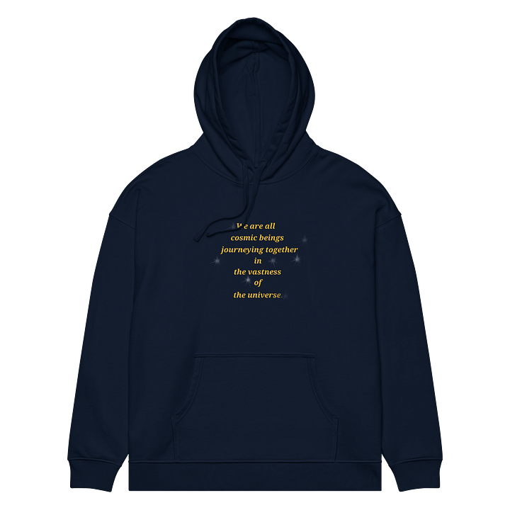 Cosmic Journey Unisex Organic Hoodie product image (2)